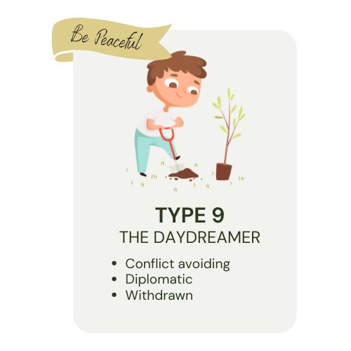 Enneagram Child 9