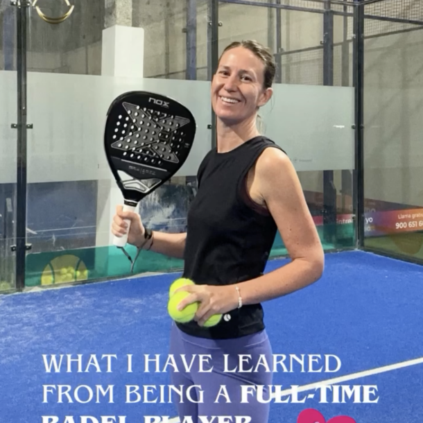 What I learned from being a full-time padel player — it was never about discipline